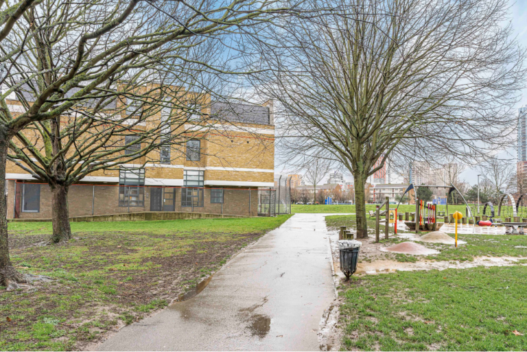 View of the park area near The Anchor