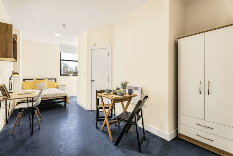 Interior view showing the full living space