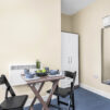 Interview view showing the dining area near wardrobe