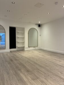 Yoga studio photo