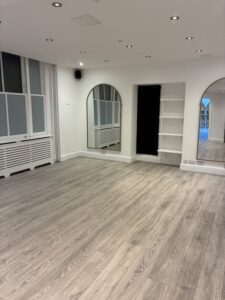 Yoga studio photo